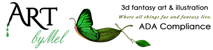 art by mel logo ada compliance info