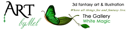 art by mel logo magic gallery